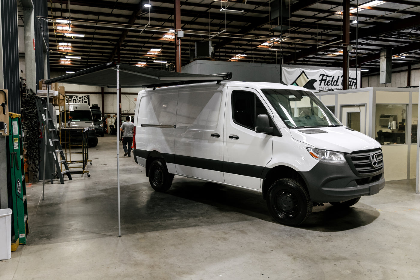 Fiamma F45S Install by Field Van