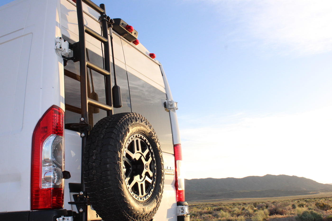 How to Install an Aluminess Rear Door Ladder and Tire Carrier