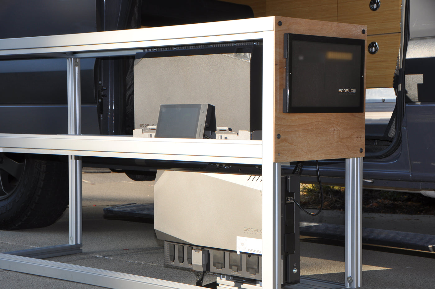 OurKaravan 80/20 Cabinet Offers Safer Power Storage