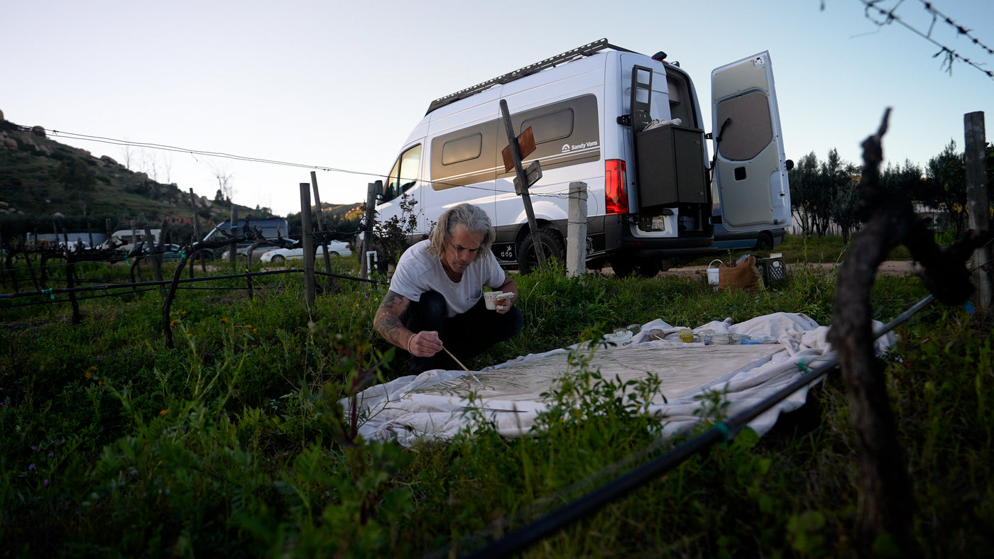 Beyond Adventure, Artists Travel in Vans