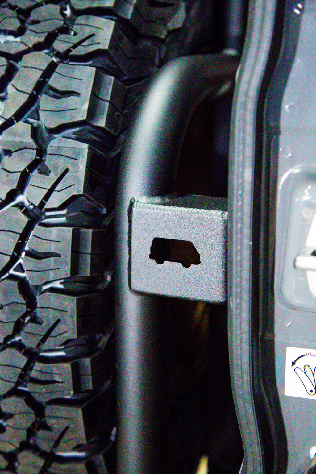 Rover Vans 2014+ RAM ProMaster Tire/ Ladder Carrier Combo