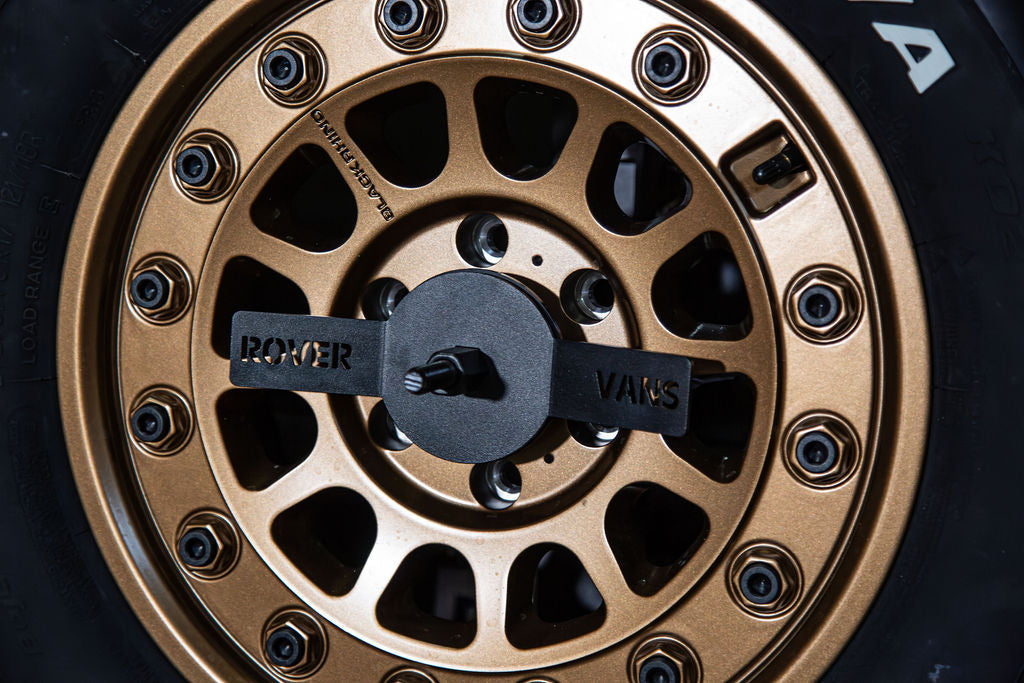 Rover Vans 2014+ RAM ProMaster Tire/ Ladder Carrier Combo