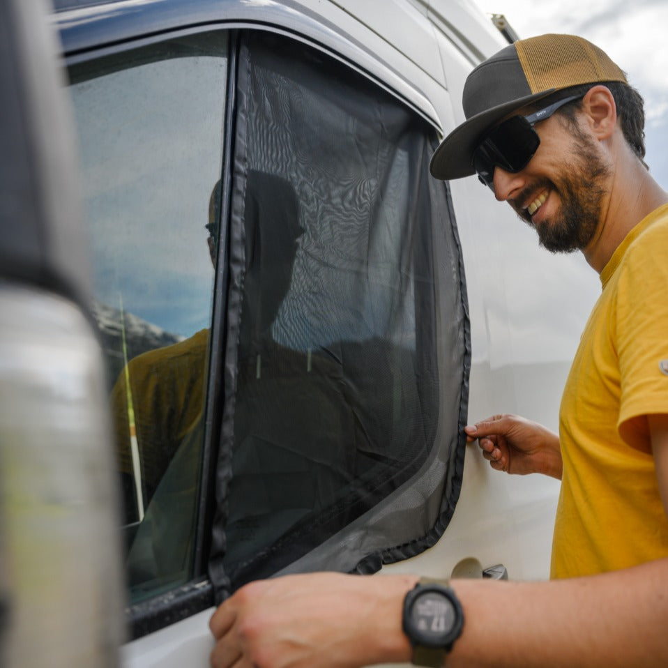 VanEssential Ford Transit Bug Screen - Front Door (Pair)