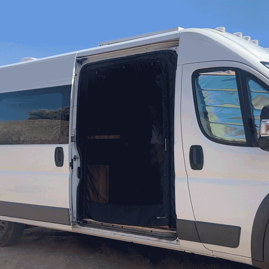 VanEssential Ram Promaster Bug Screen - Sliding Door
