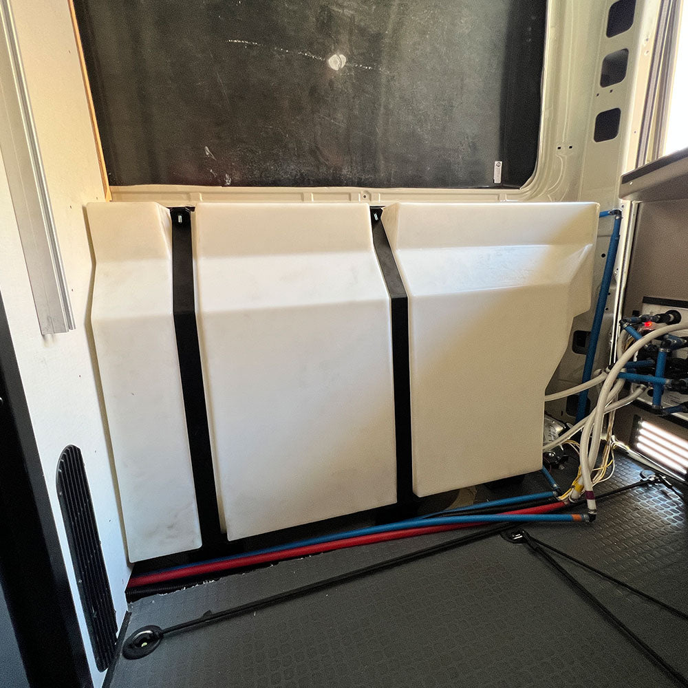 S&B Filters 35 Gallon Replacement Water Tank - 2021-2023 Sprinter Winnebago Revel - Passenger Side (10-3010)