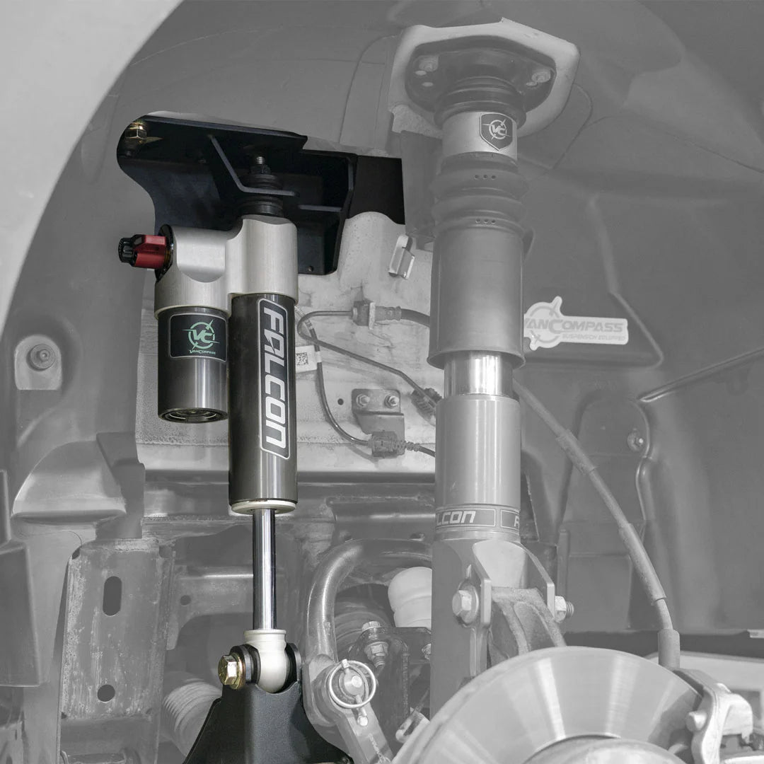 Van Compass 2015+ Mercedes Sprinter 4X4 2500/3500 - Front Falcon 3.3 Fast Adjust Shock Kit