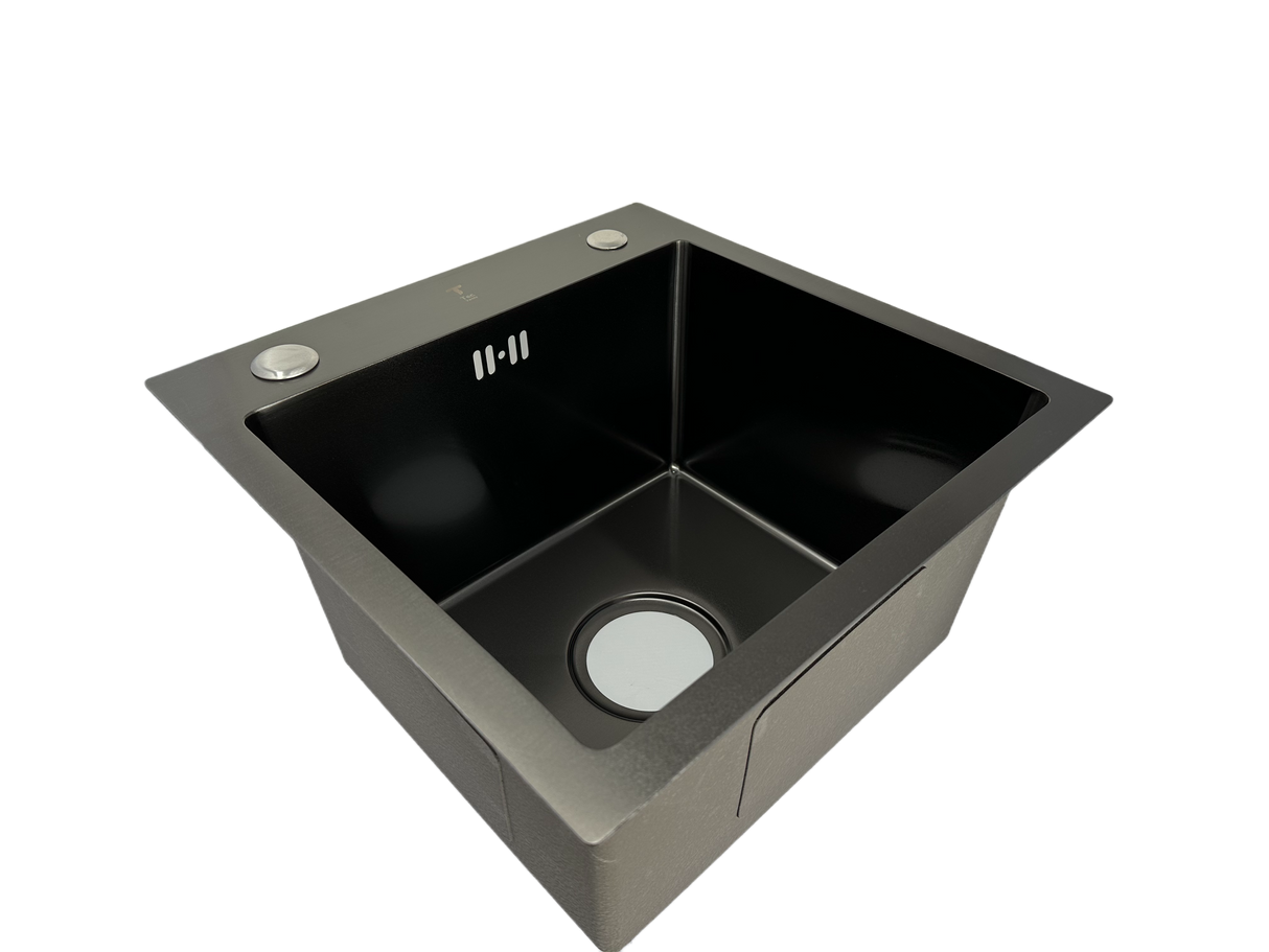 Tec Vanlife Premium Black Nanotech Van Conversion Sink 15.75"x15.75"