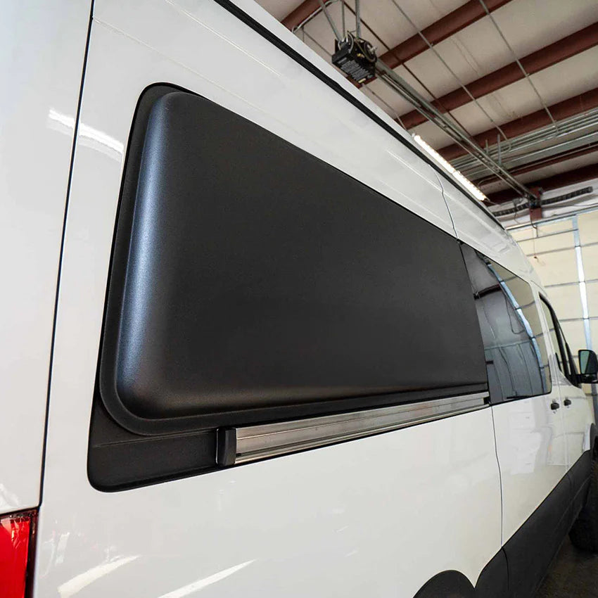 Flarespace Mercedes Sprinter 144"WB Campervan Body Flares (Side View) - Campervan HQ