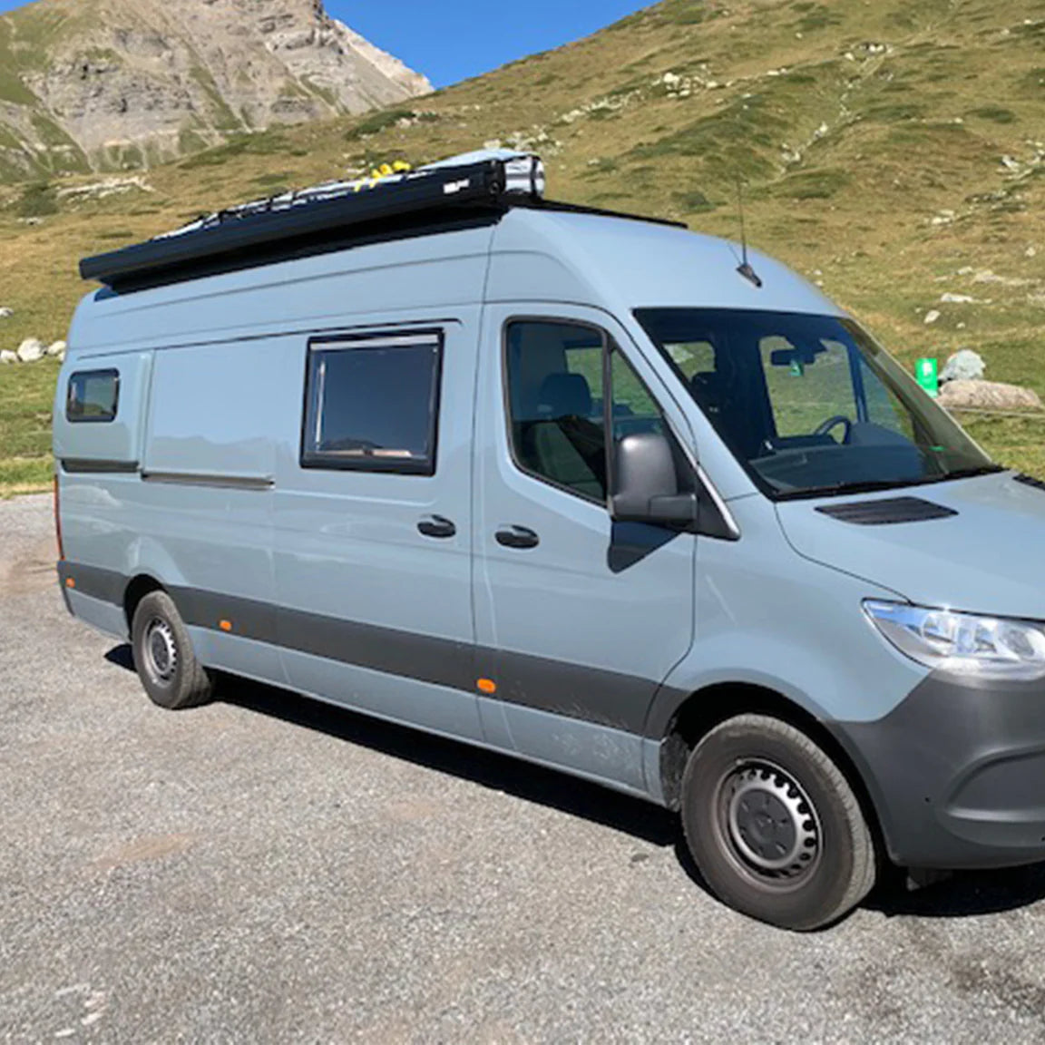 Flarespace Sprinter 170"/170"EXT Campervan Body Flares (Front Side View) - Campervan HQ