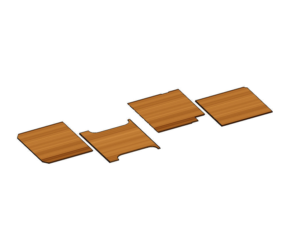 RB Components Sprinter Van CNC Wood Floor Kit