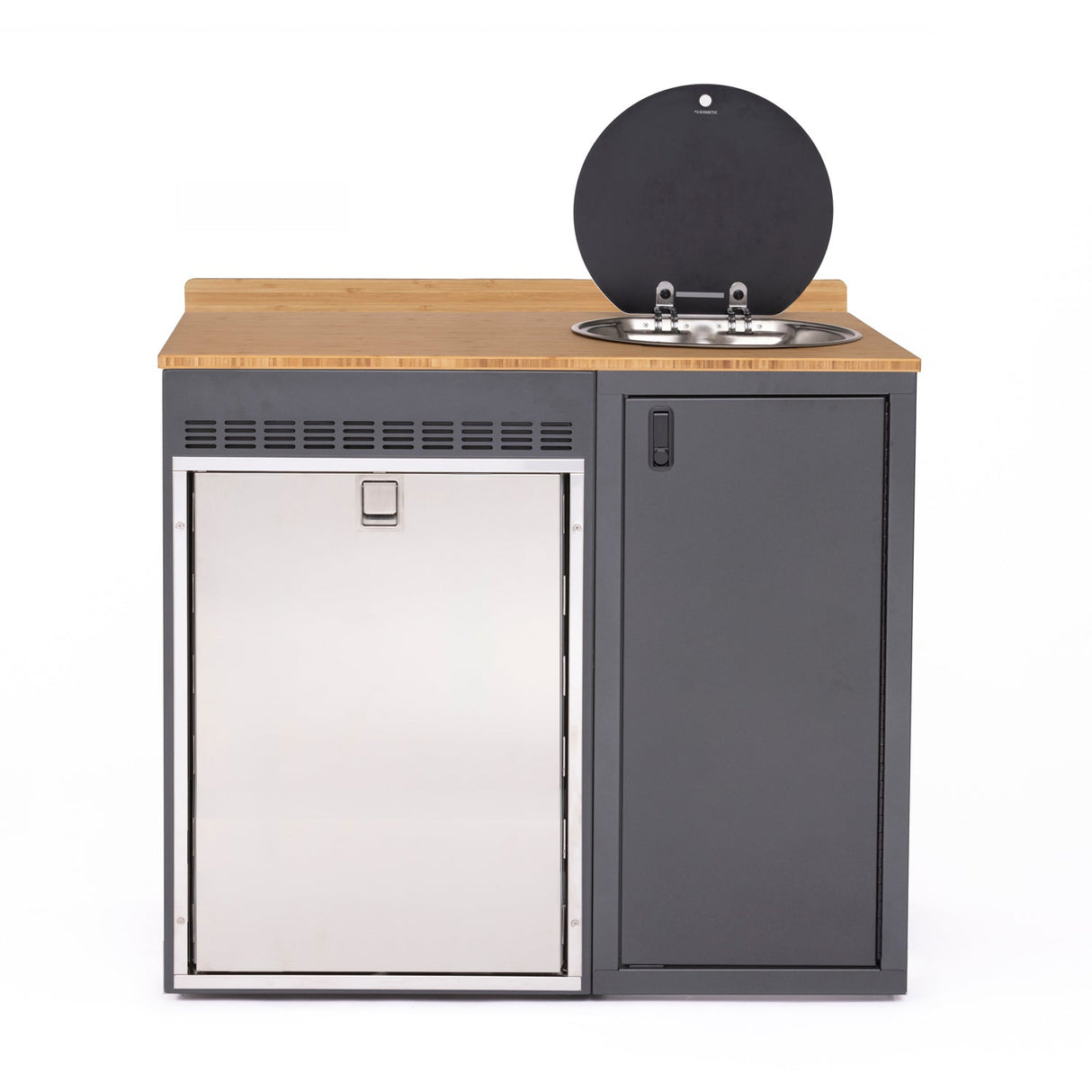 RB Components 42in Galley - Isotherm 130 Fridge Base Cabinet