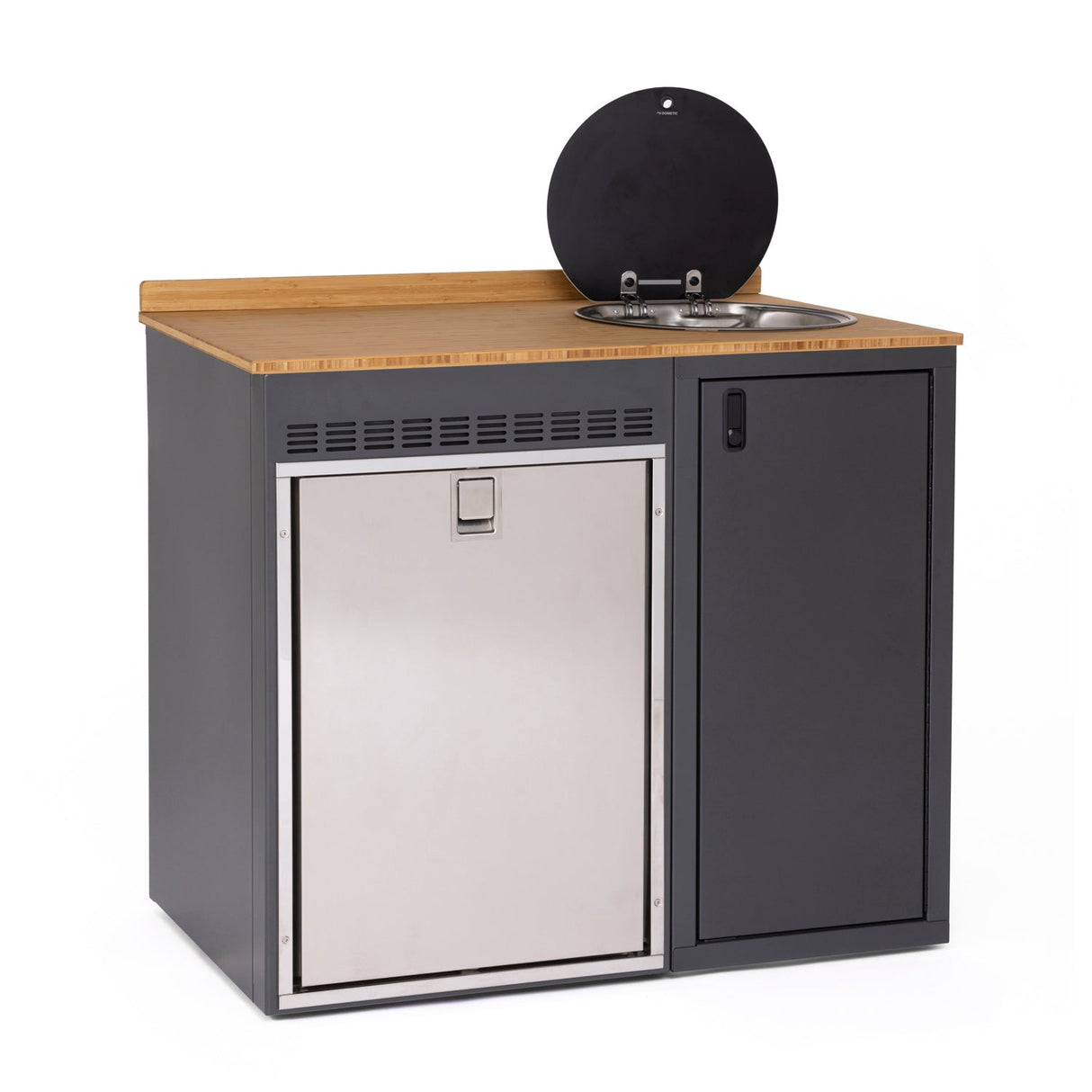 RB Components 42in Galley - Isotherm 130 Fridge Base Cabinet