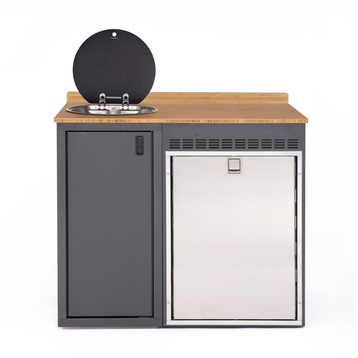 RB Components 42in Galley - Isotherm 130 Fridge Base Cabinet