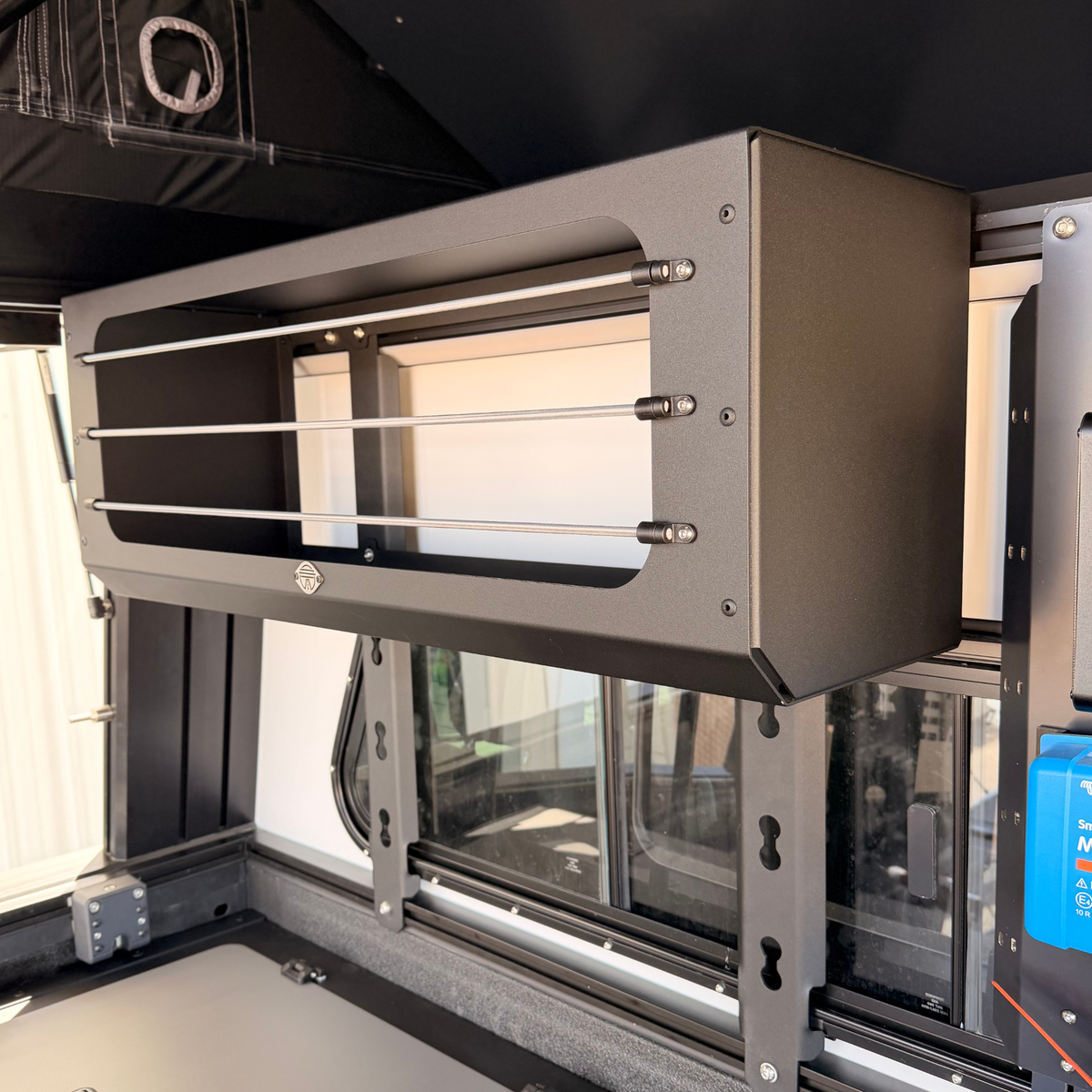 Lost Hiway 32 in. Aluminum Upper Cabinet - Truck Camper Storage