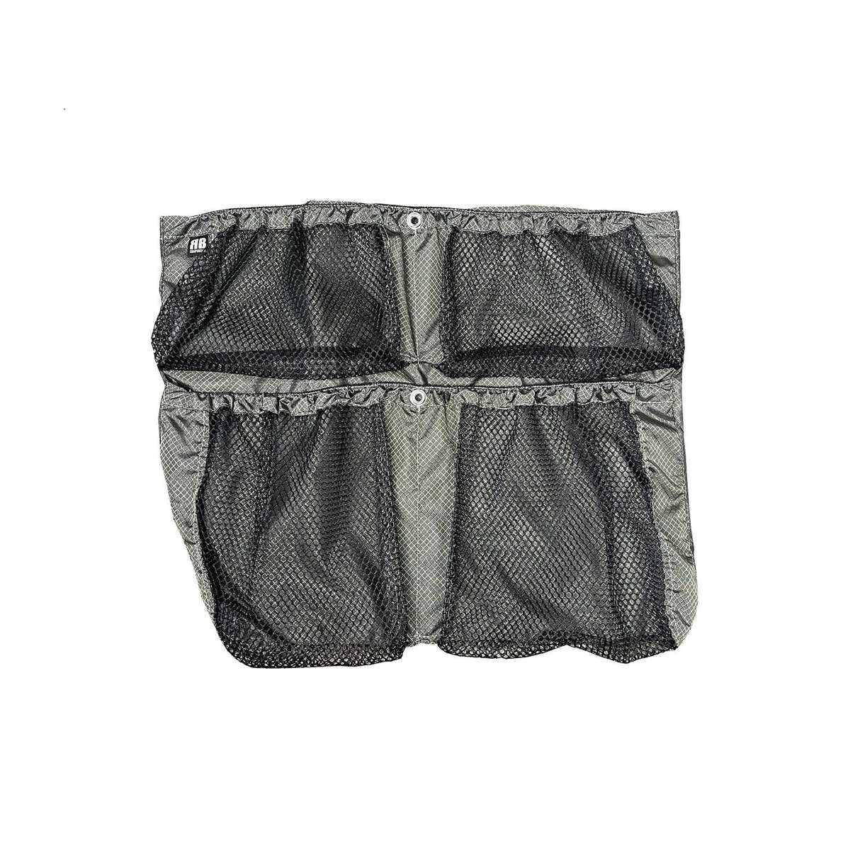 RB Components 2007-2018 Sprinter Van Fabric Rear Lower Door Stuff Bag, Multi Compartment