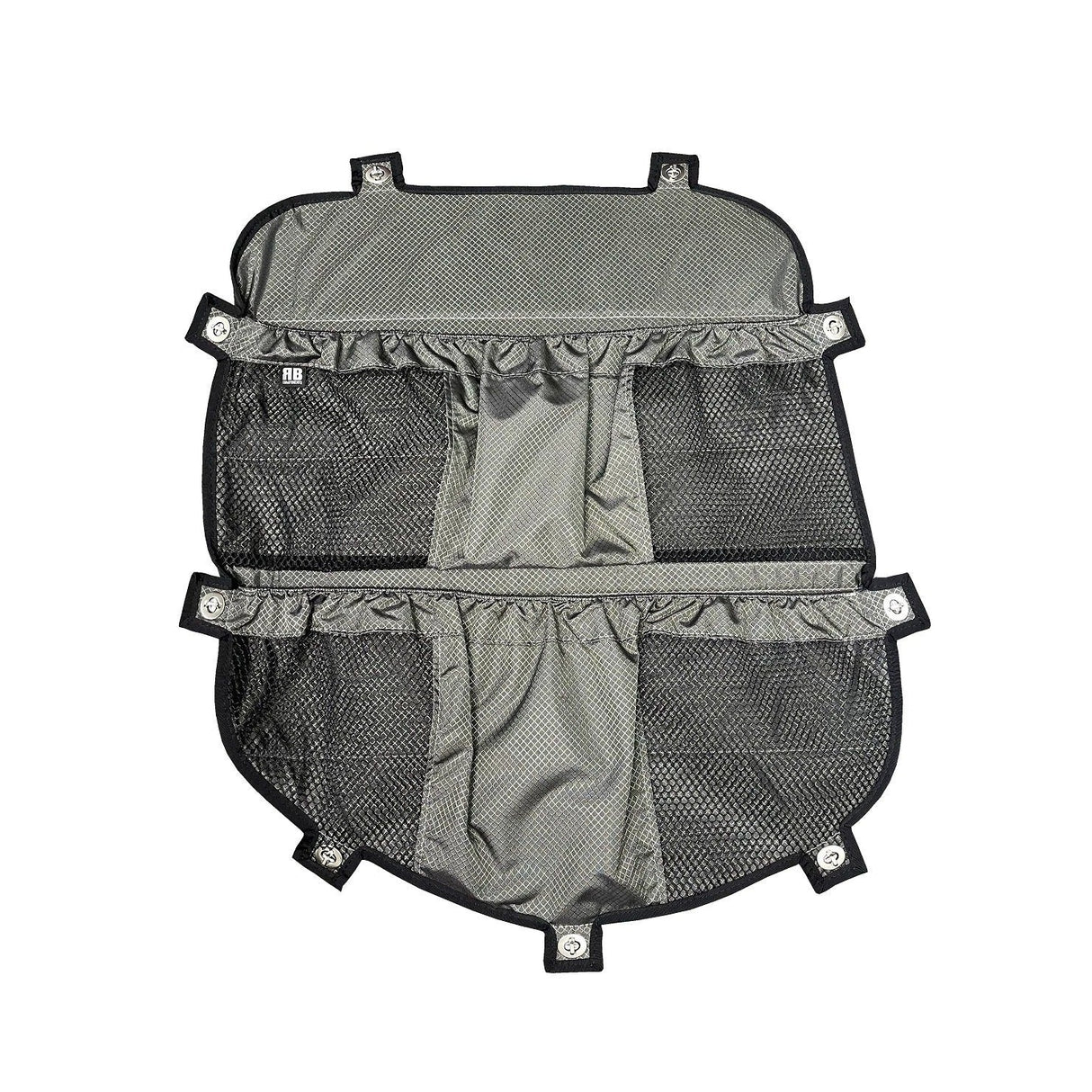 RB Components 2007-2018 Sprinter Van Fabric Rear Door Window Multi Compartment Stuff Bag