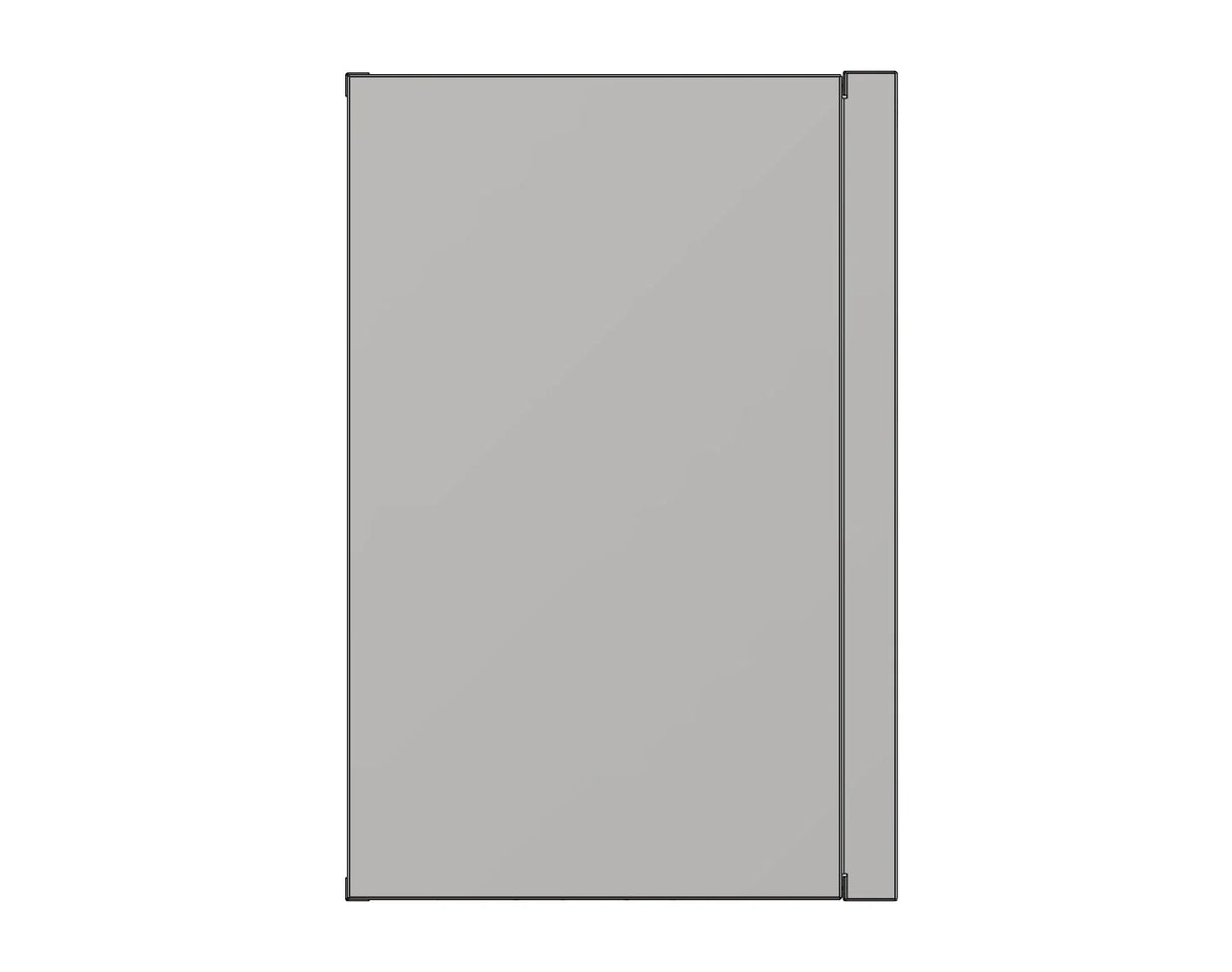 RB Components 24in Galley - Norcold Fridge Base Cabinet