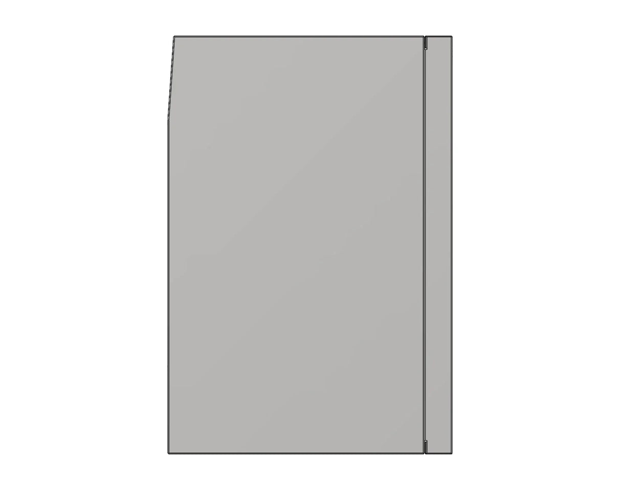 RB Components 42in Galley - Isotherm 130 Fridge Base Cabinet