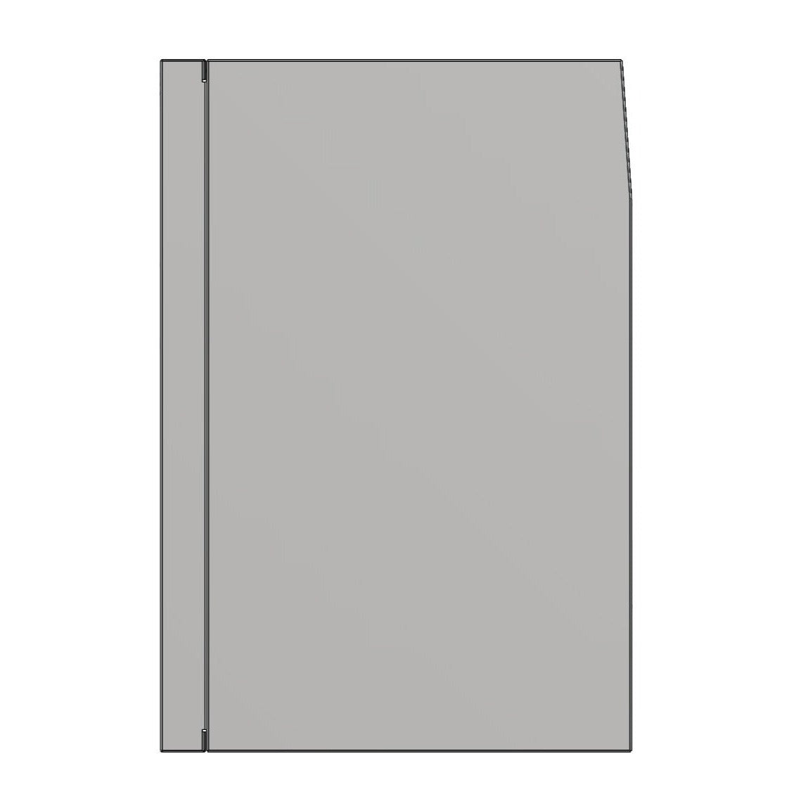 RB Components 42in Galley - Isotherm 85 Fridge Base Cabinet - Drawer System