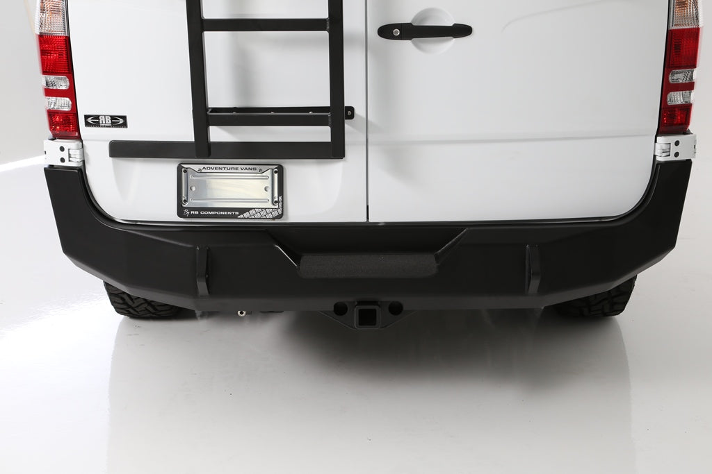 RB Components 2007+ Sprinter Van HD Rear Door Ladder - High Roof