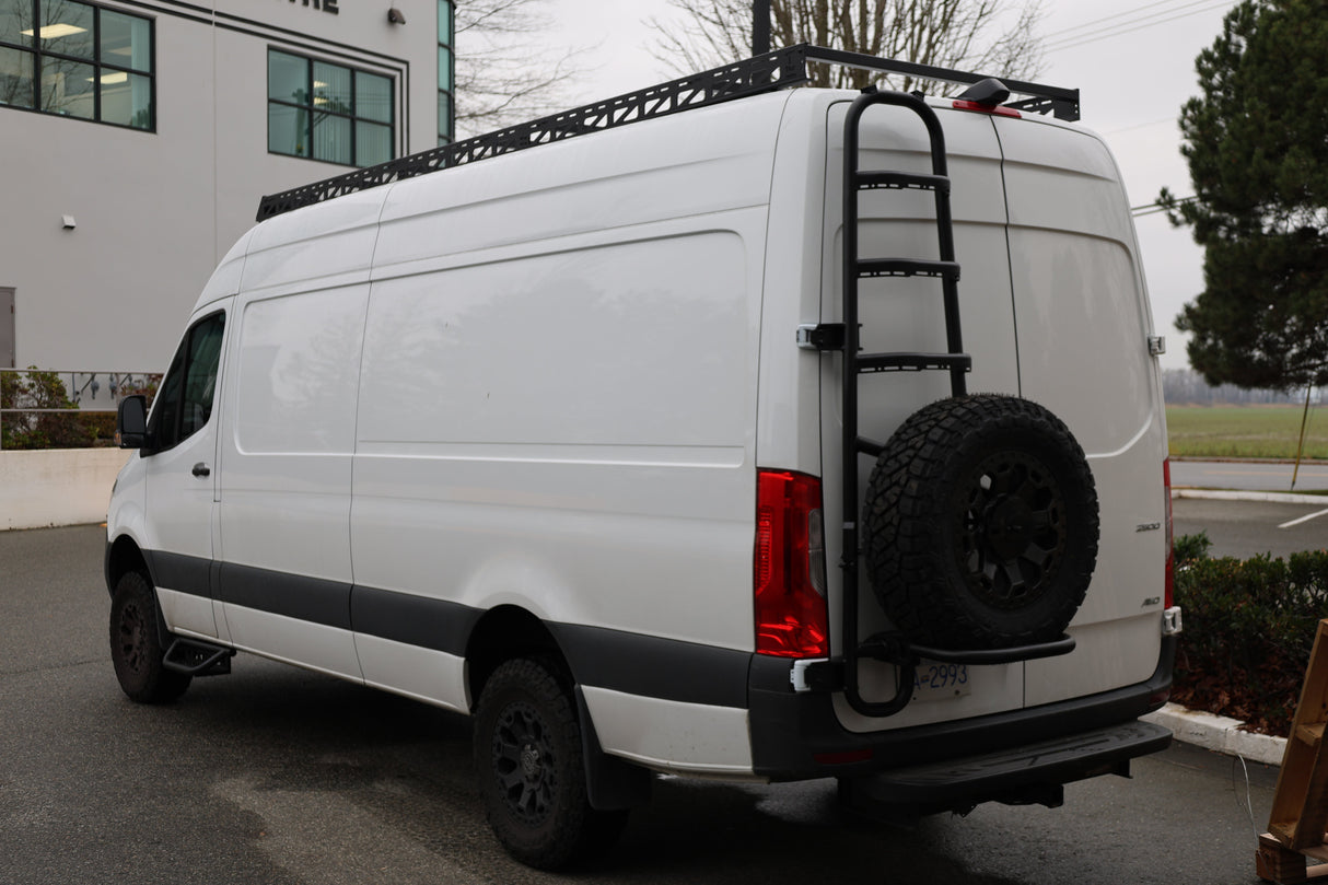 Tec Vanlife 2019+ Mercedes Sprinter Ladder/Tire Carrier