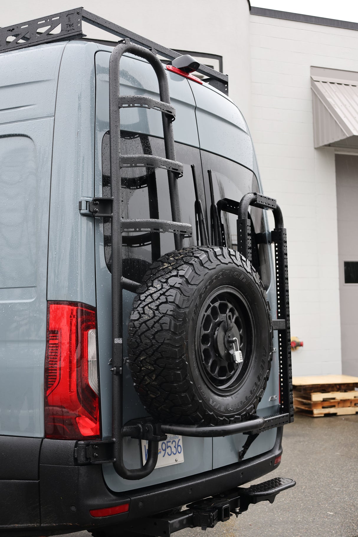 Tec Vanlife 2019+ Mercedes Sprinter Ladder/Tire Carrier