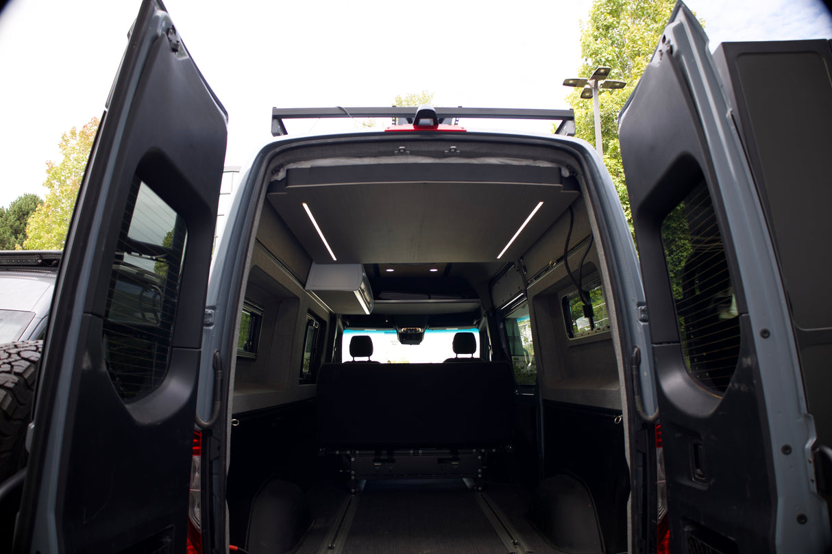 Tec Vanlife / RoamlabX Camper Van Expandable Elevator Bed