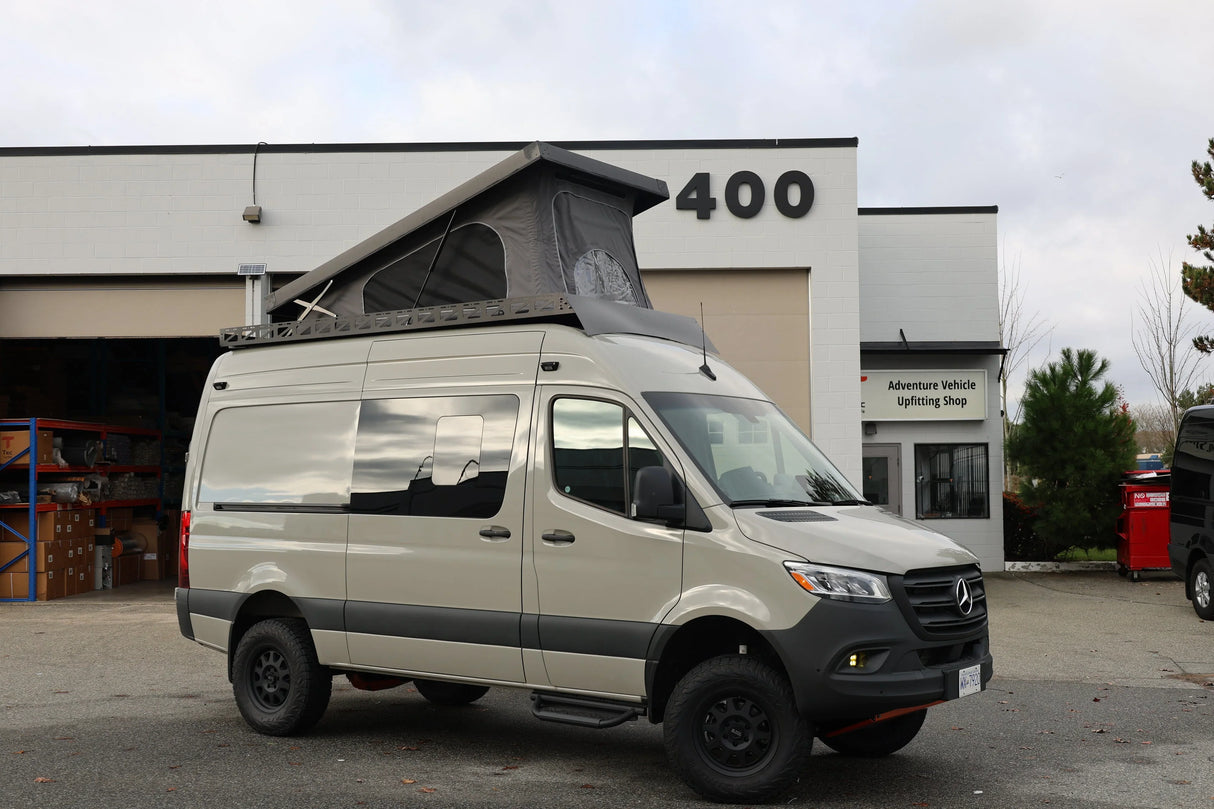 RoamlabX Carbon Fiber Roof Top Tent - 2007+ Mercedes Sprinter 170"