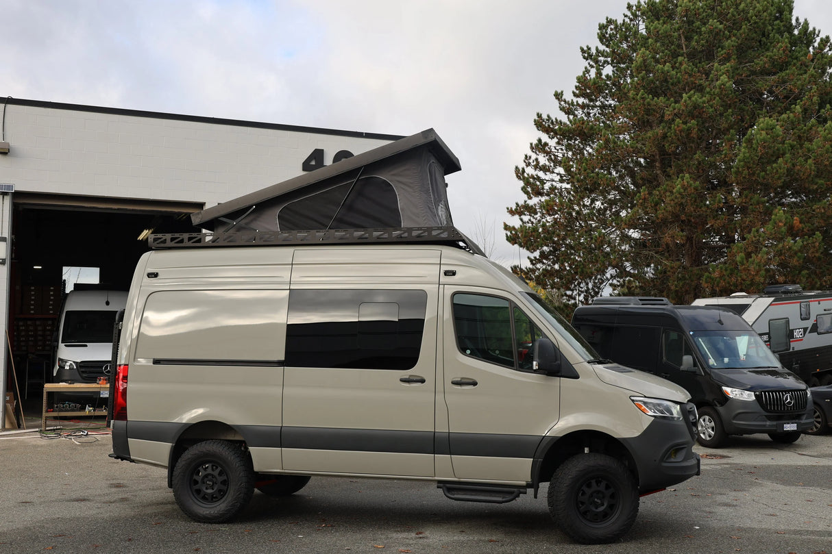 RoamlabX Carbon Fiber Roof Top Tent - 2007+ Mercedes Sprinter 170"