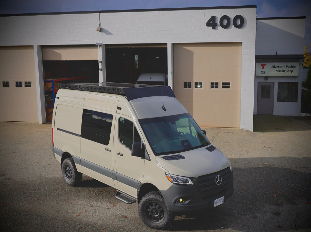 RoamlabX Carbon Fiber Roof Top Tent - 2007+ Mercedes Sprinter 144"