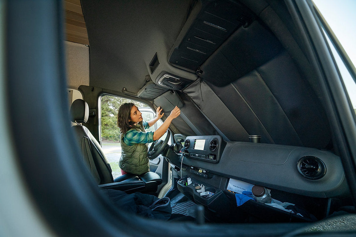 VanEssential Mercedes Sprinter Reflective Front Cab Bundle