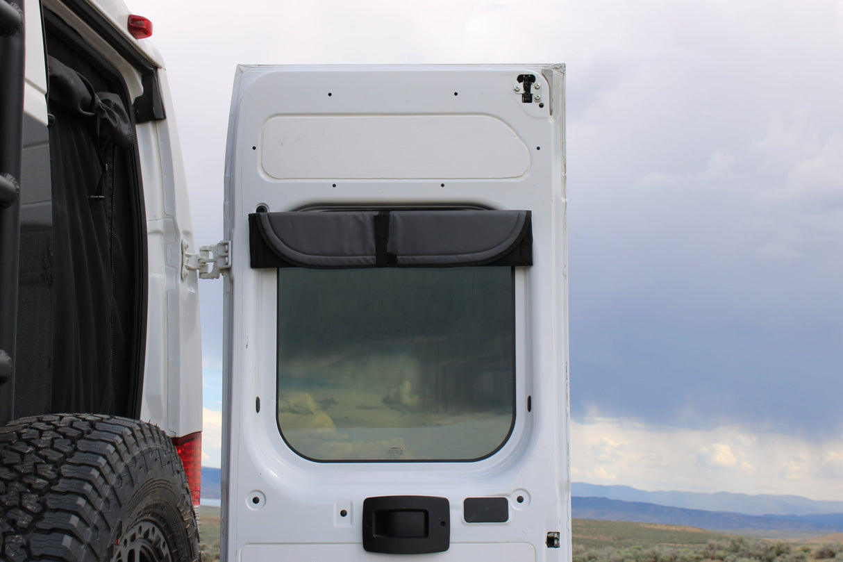 VanEssential Ram Promaster Stealth Rear Door Window Covers (Pair)