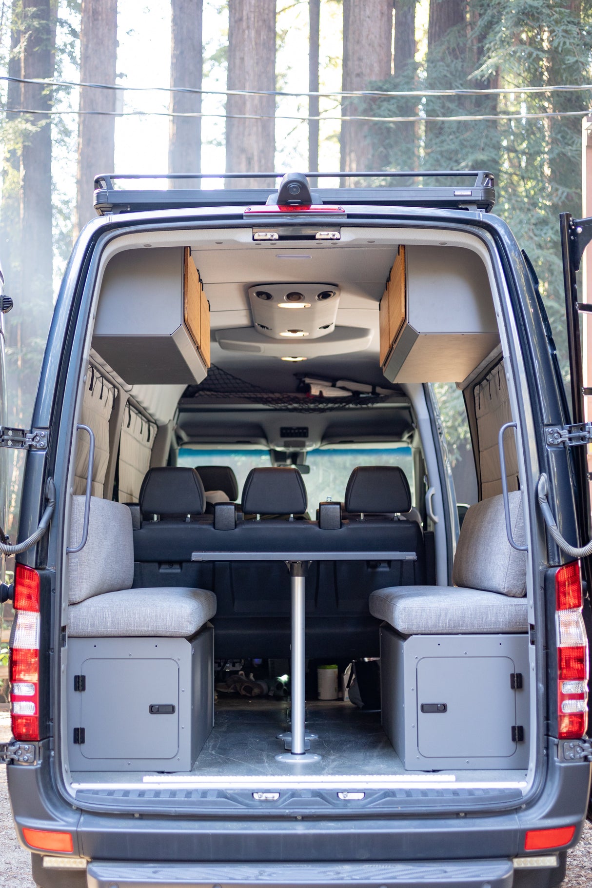 VanEssential Mercedes Sprinter Stealth Passenger Van Rear Qtr Window Covers