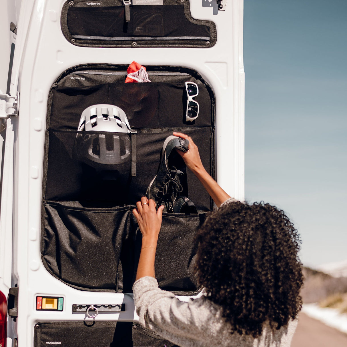 VanEssential 2015+ Ford Transit Rear Door Storage Panels