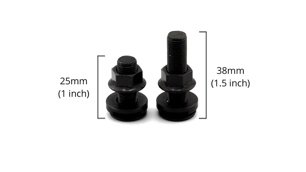 VanEssential L-Track Single Stud Mounts (1 in vs 1.5 in) - Campervan HQ