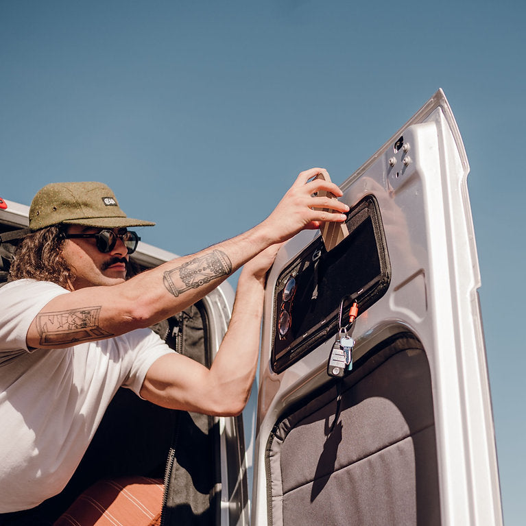 VanEssential 2007+ Mercedes Sprinter Rear Door Storage Panels