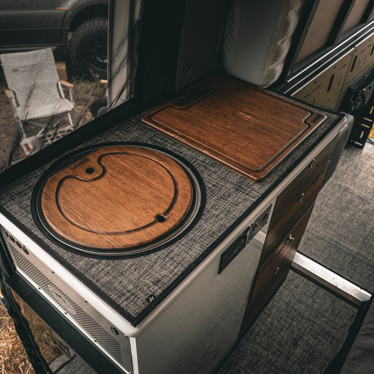 Canyon Adventure Vans Bamboo Sink Cover - STO