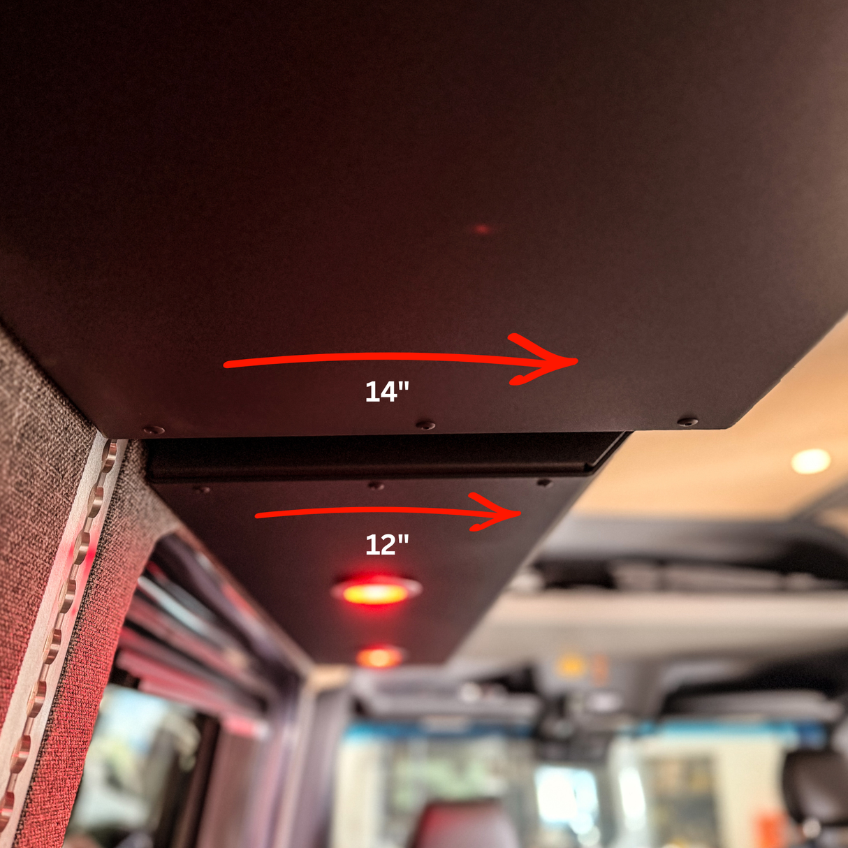 Lost Hiway Sprinter/Transit Slim Overhead Cabinet