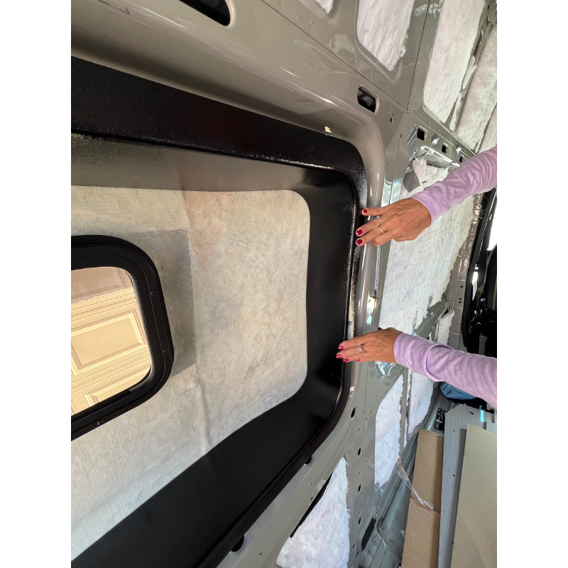 GoCode 2007+ Mercedes Sprinter Van Windows Direct Bump Out Trim Rings