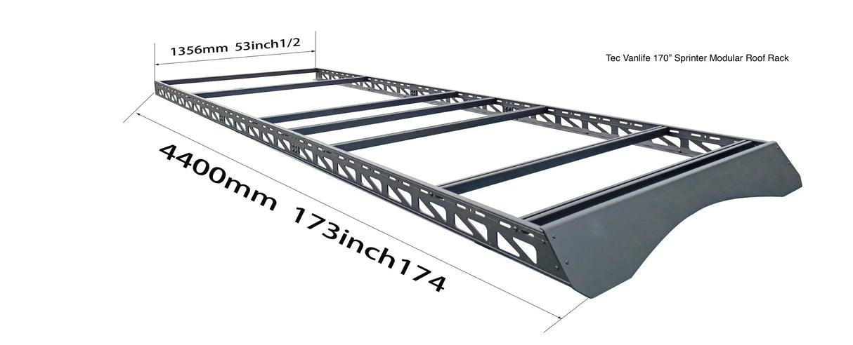 Tec Vanlife 2007+ Mercedes Sprinter Roof Rack