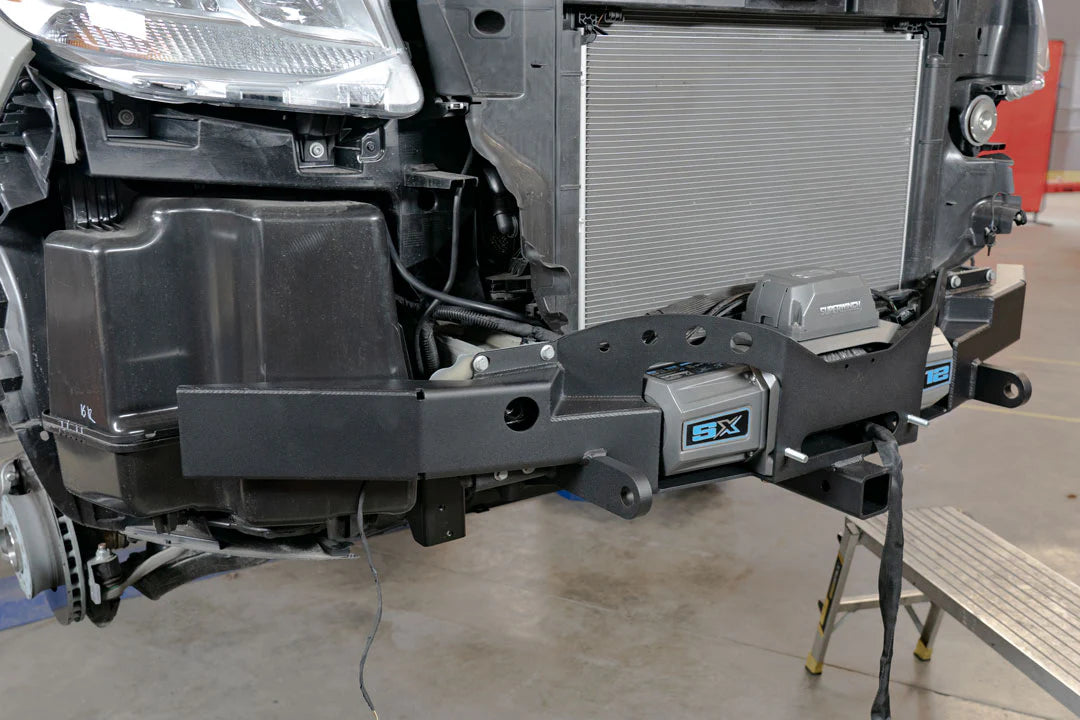Van Compass 2019+ Mercedes Sprinter Front Winch Mount with Bull Bar