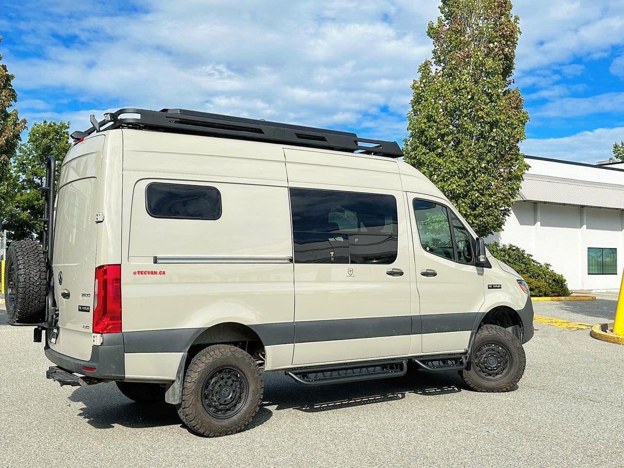Tec Vanlife 2007+ Mercedes Sprinter Drop Down Running Boards