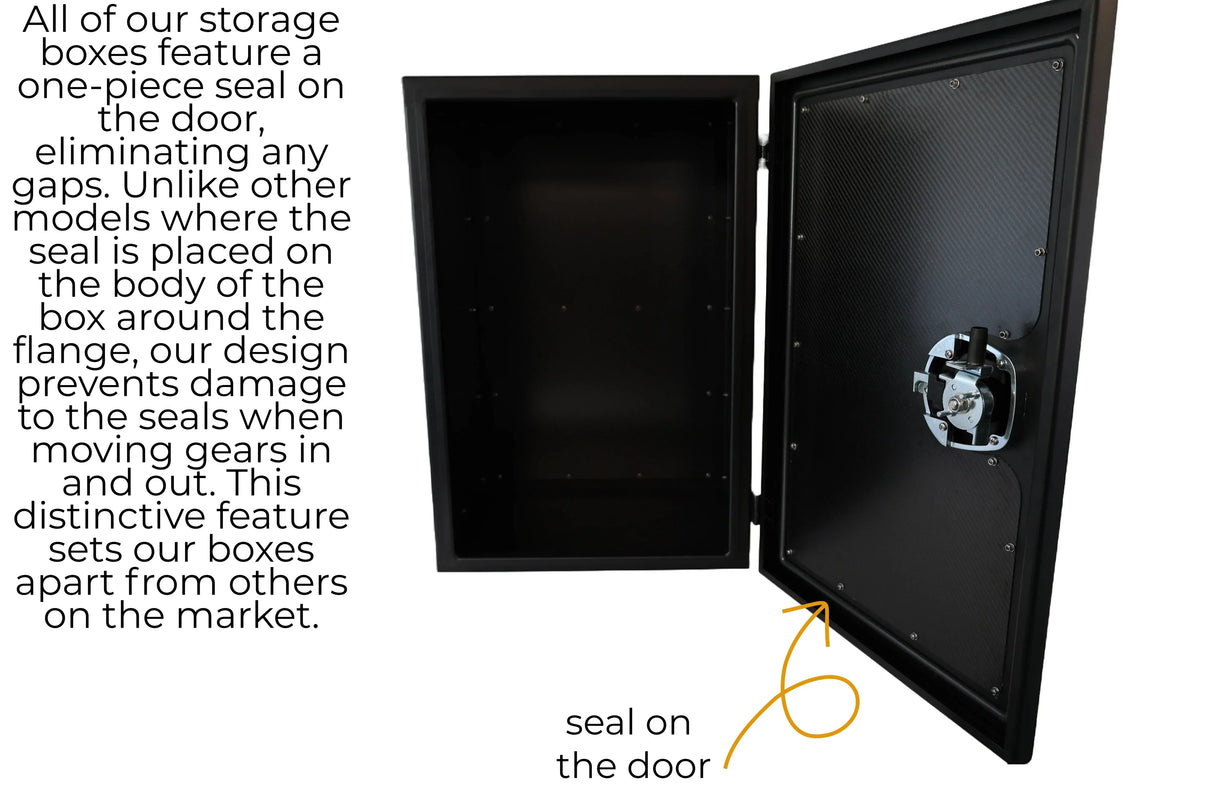Tec Vanlife Trenta Ski / Multisport Storage Box - Carbon Fiber