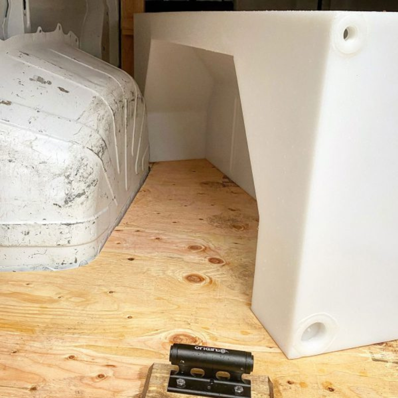 Northwest Conversions 28 Gallon Ram ProMaster Wheel Well Water Tank (Center)