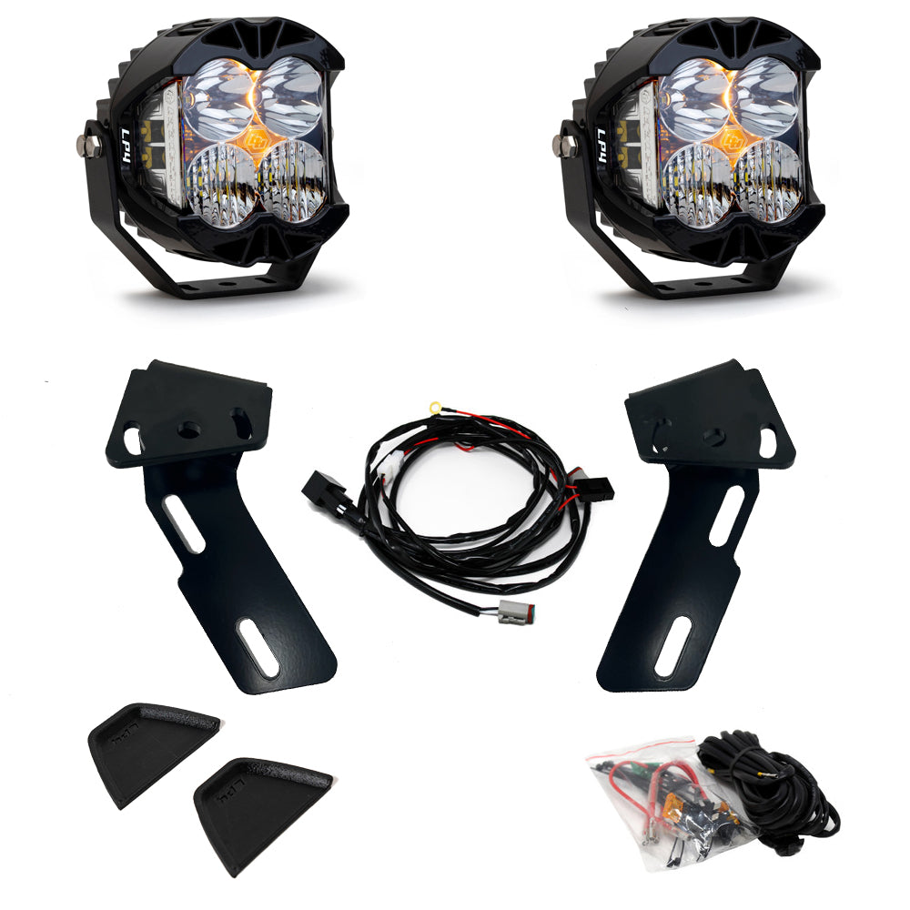 Baja Designs LP4 A-Pillar Kit Mercedes Sprinter (2014-2018)_Includes - Campervan HQ