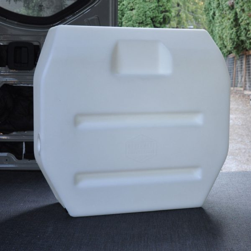 Northwest Conversions 28 Gallon Mercedes Sprinter Spare Tire Water Tank
