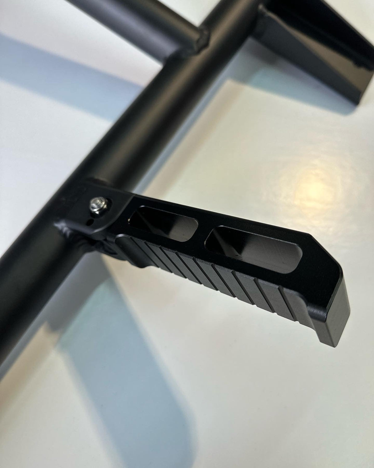 Tec Vanlife 2015+ Ford Transit Two-in-one ladder and tire carrier - Aluminum