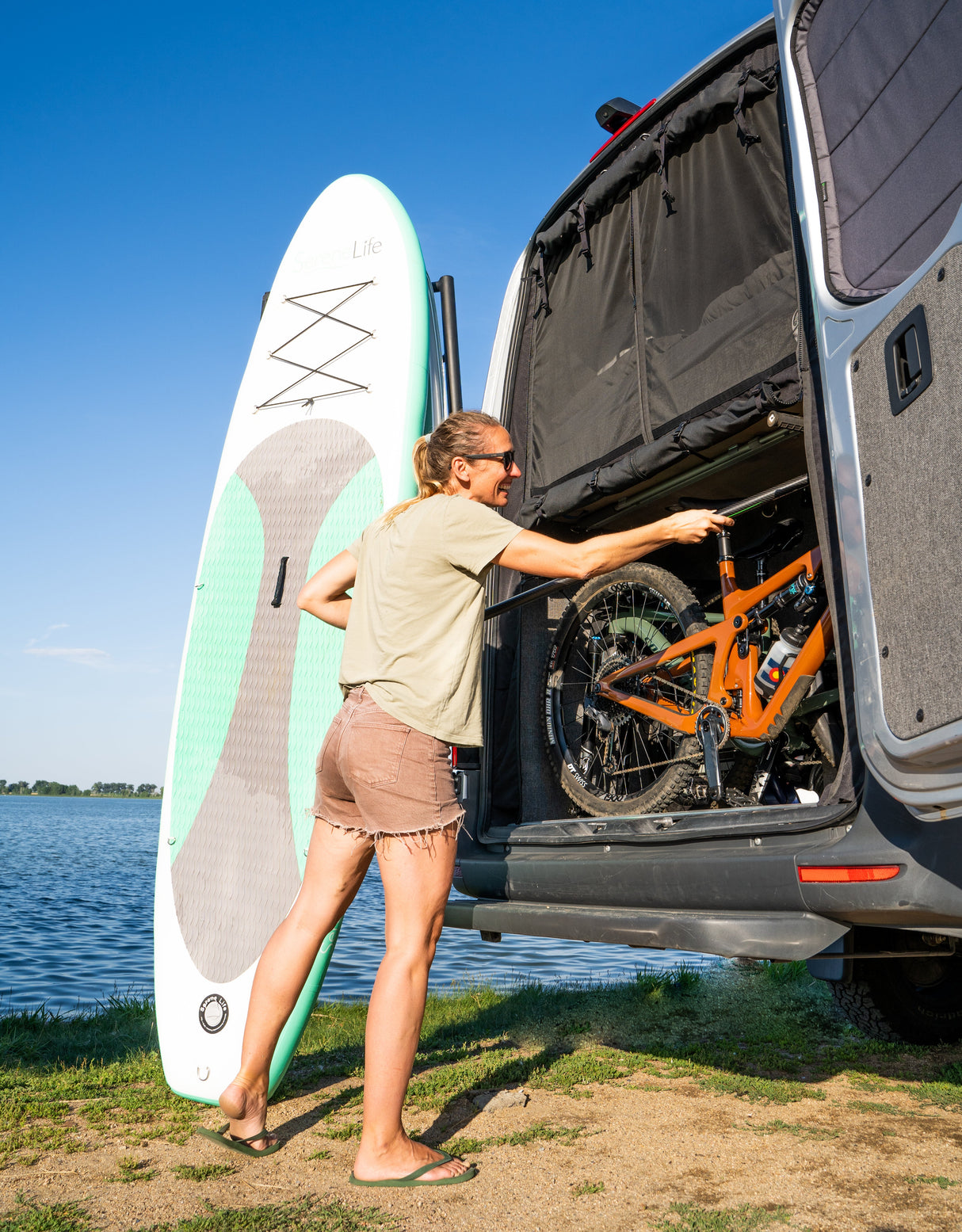 VanEssential Mercedes Sprinter Bug Screen - Rear Door