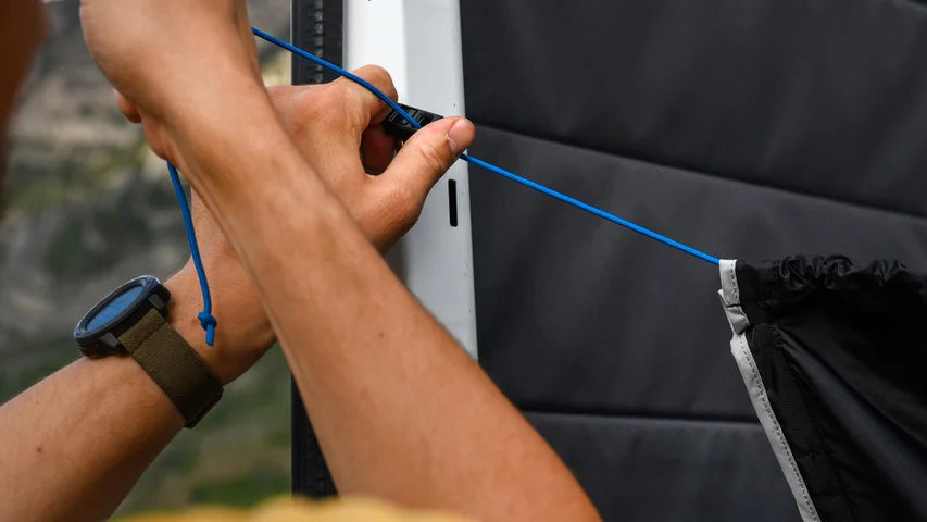 Van Essential Shower/Rear Screen (adjustment rope) - Campervan HQ