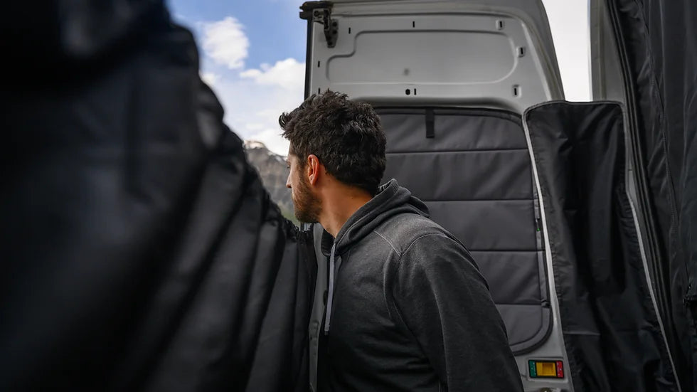 Van Essential Shower/Rear Screen (Behind the Screen) - Campervan HQ